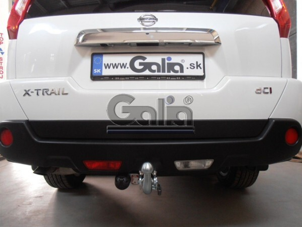 Фаркоп оцинкованный Galia N050A для Nissan X-Trail 2007-2015(паспорт и сертификат в комплекте)(без электрики)