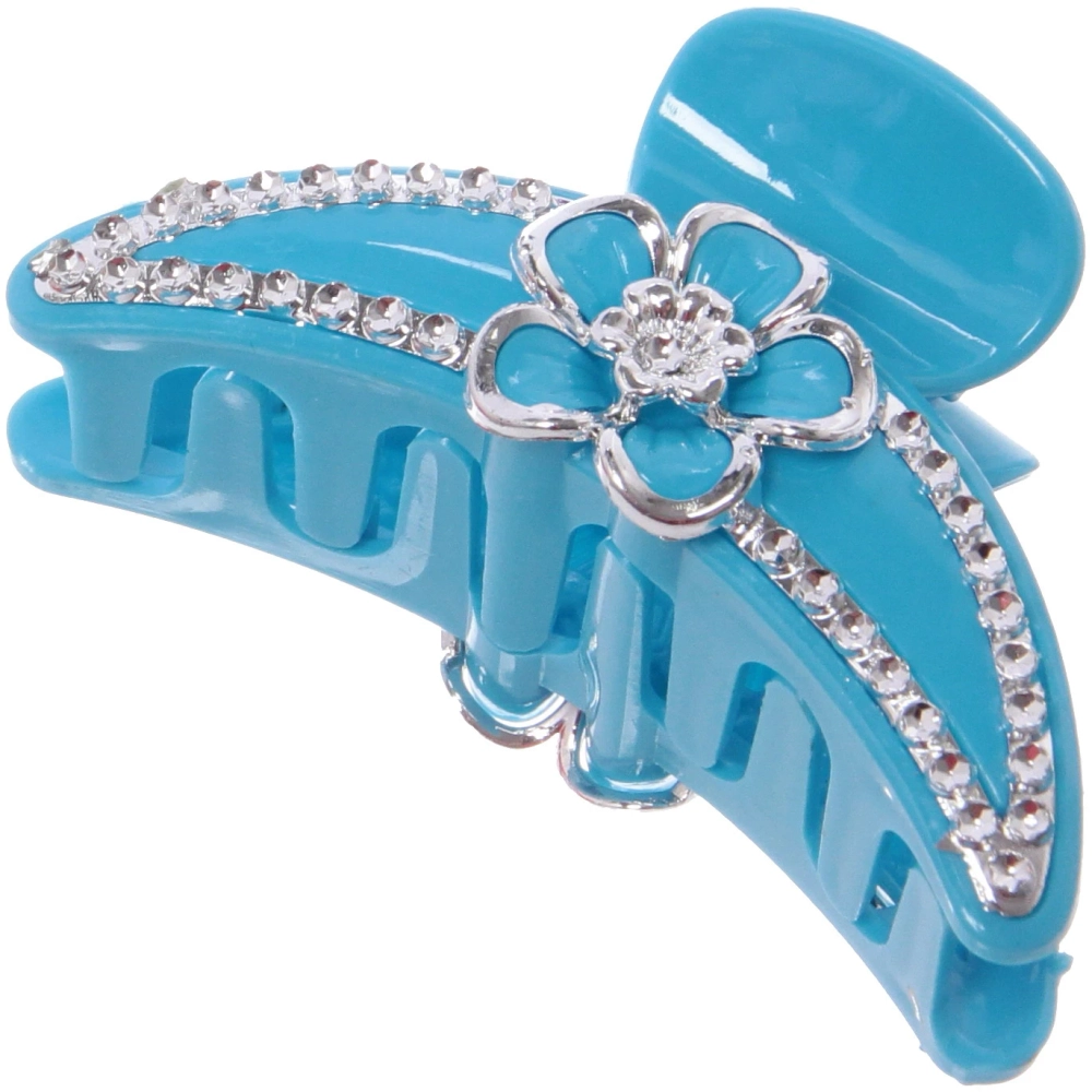 Заколка-краб для волос на блистере «Emily Collection - Lili», микс 6 цветов, 7,5см