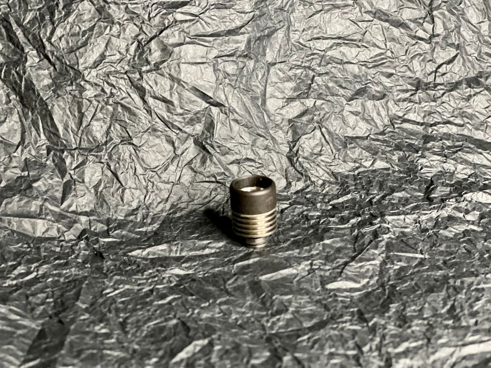 Driptip Titanium-Ebonite