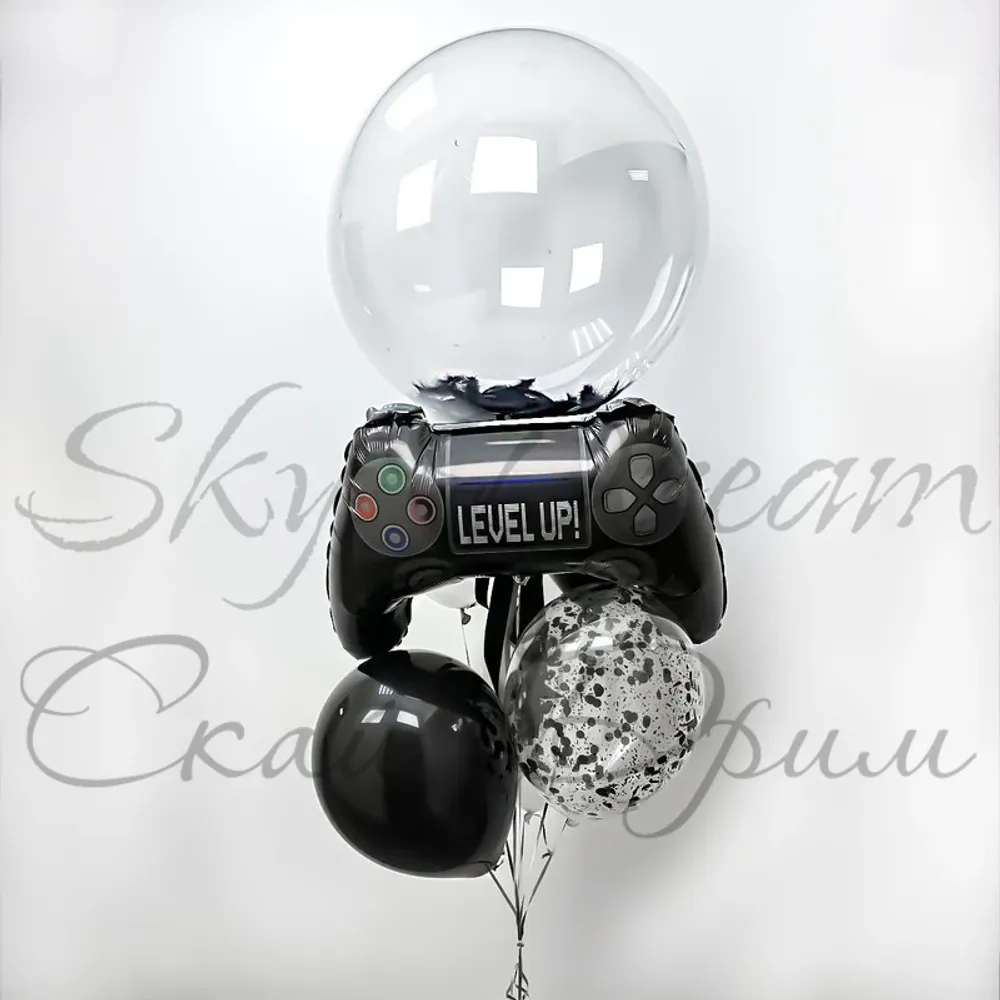 Фонтан из шаров с Баблсом и Джойстиком