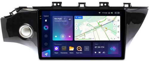 Магнитола для KIA Rio 4, Rio X-Line 2017-2020 (рамка под 10" с кнопкой) - Teyes CC3-2K QLed Android 10, Быстрая, SIM-слот, CarPlay