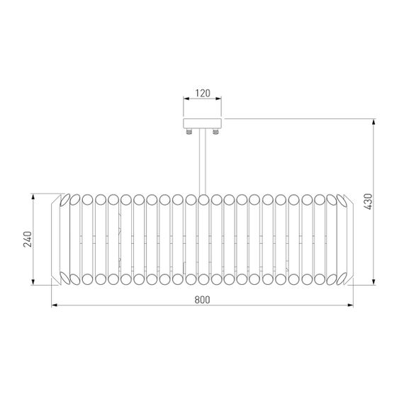 Потолочная люстра Bogates Castellie 362/8