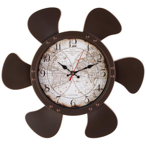Часы настенные "Карта мира"