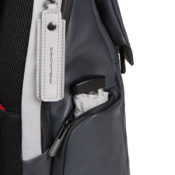 Рюкзак Piquadro Urban CA5543UB00/GRN серый/черный натур.кожа
