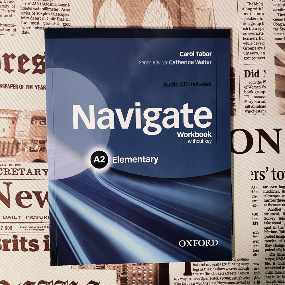 NAVIGATE A2 | Coursebook+Workbook+ DVD