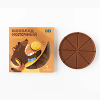 Milk chocolate with cookies, 45 gr