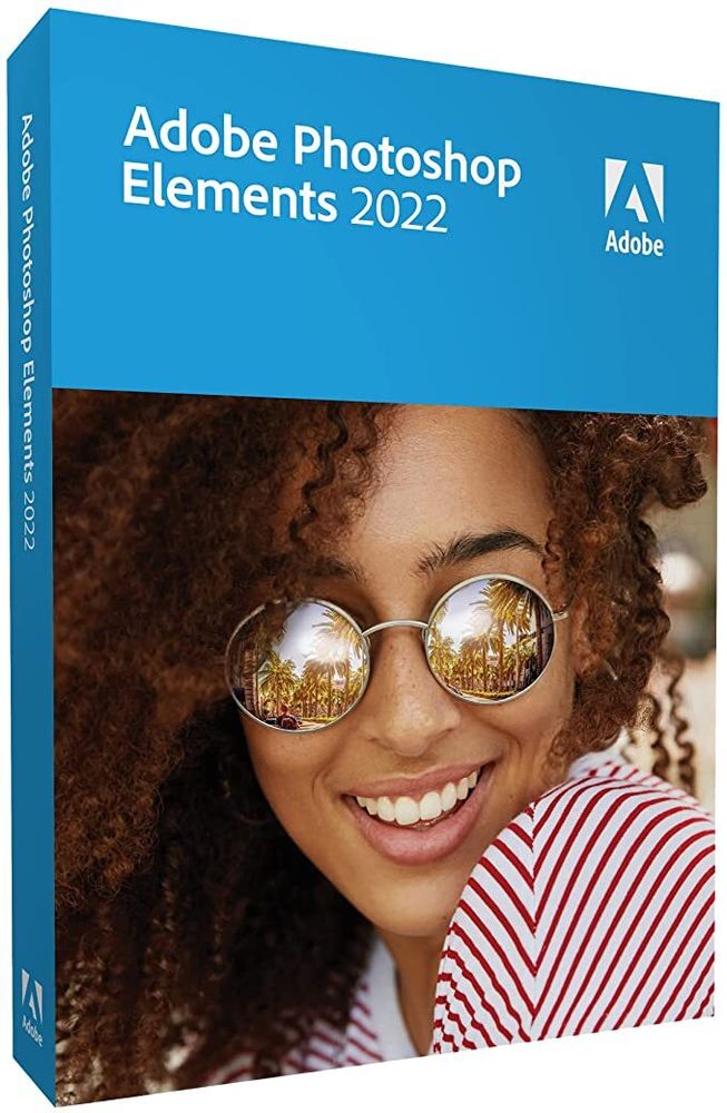 Adobe Photoshop Elements  2022 Multiple Platforms International English AOO License 1 User TLP Level