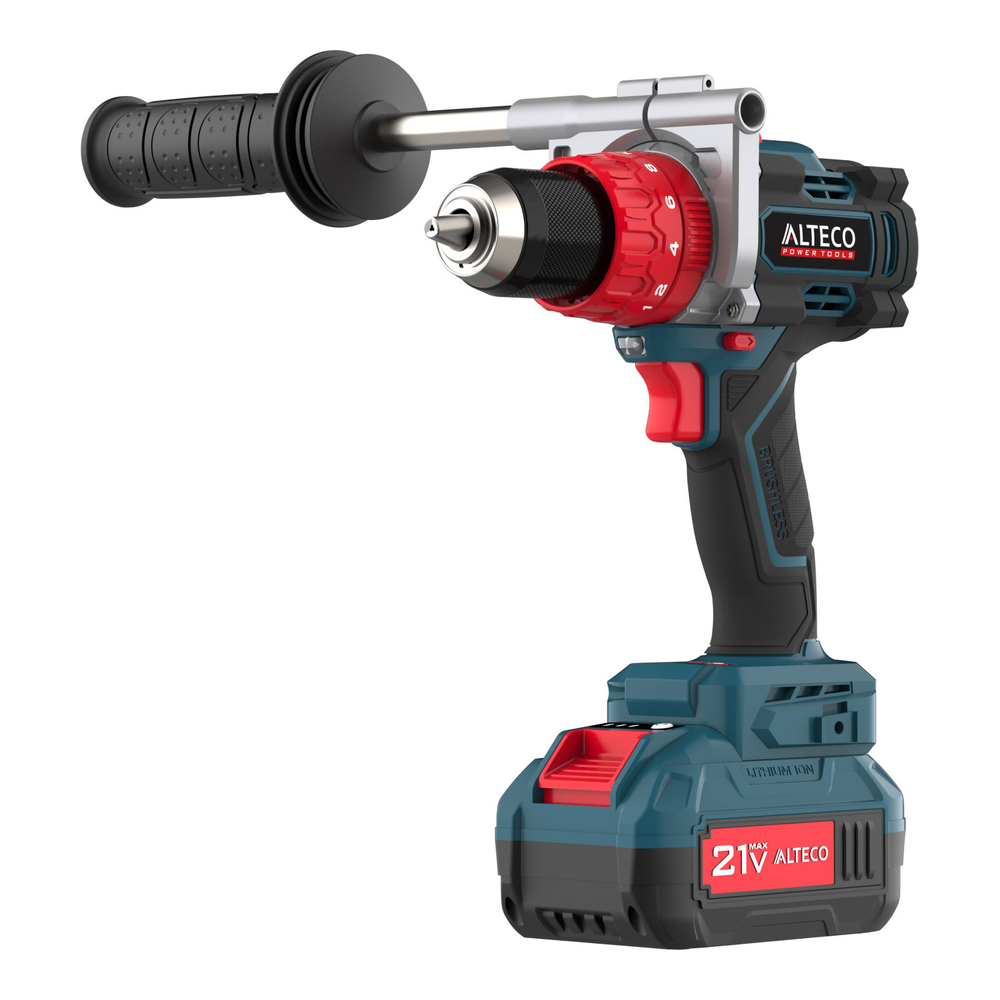 Бесщеточная аккумуляторная ударная дрель-шуруповерт ALTECO CID 21-150 BL 1x8Ah