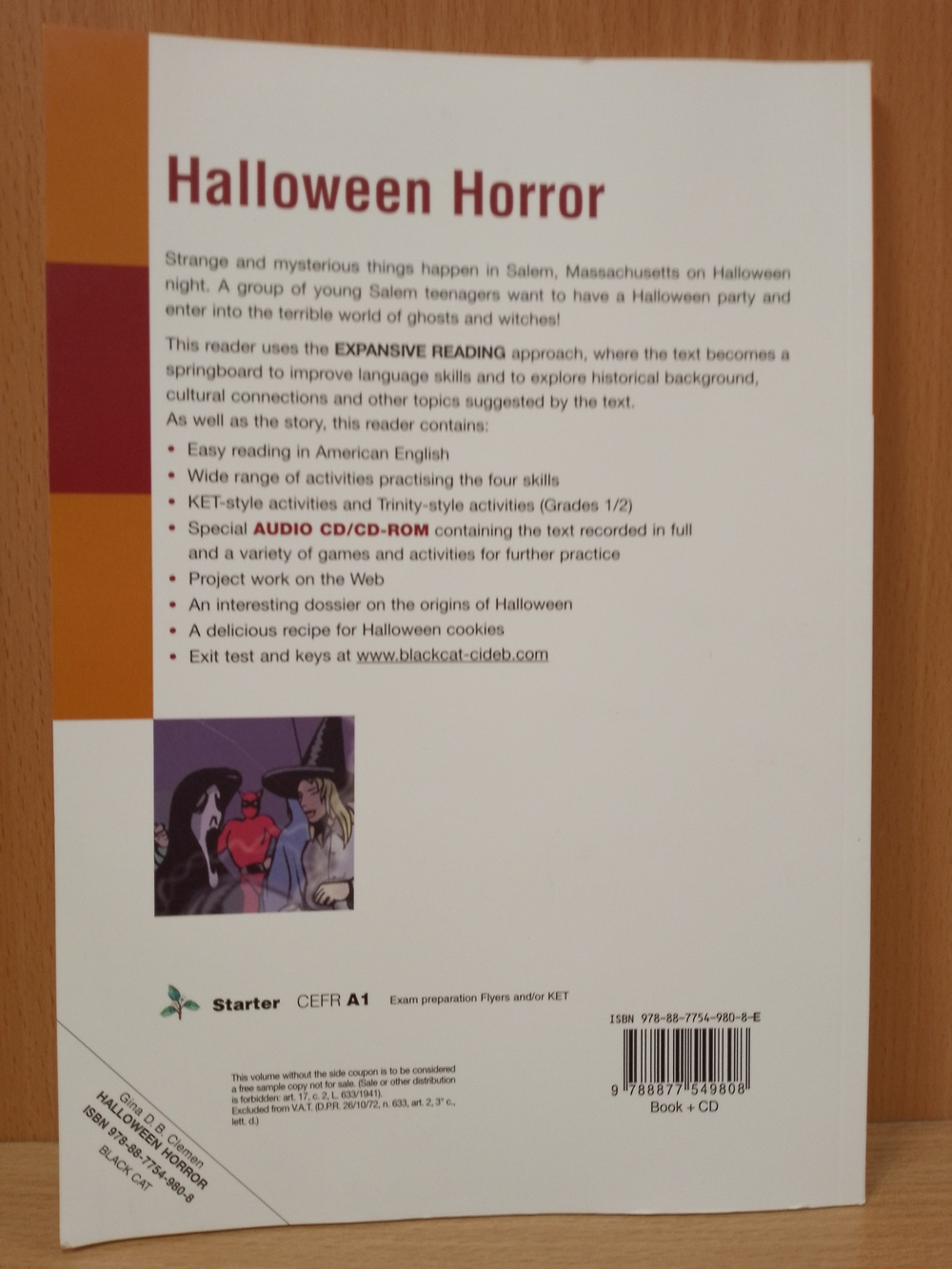 Green Apple Starter: Halloween Horror with Audio / CD-ROM