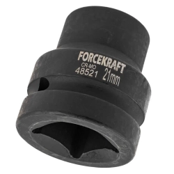 Головка ударная 1'', 21мм (6гр.) FORCEKRAFT FK-48521