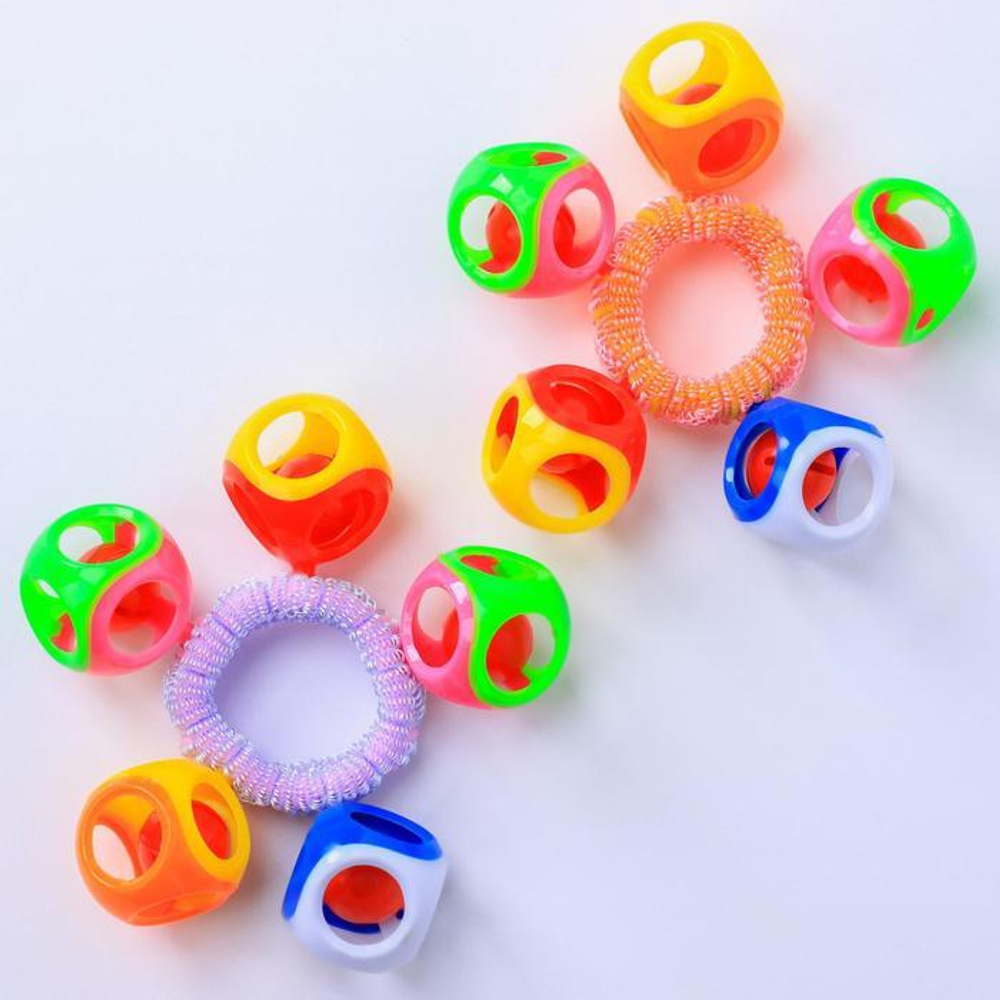 2593588 Погремушка-браслет «На ручку № 4», цвета МИКС