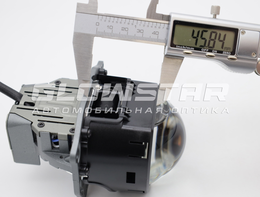 Билед модули Aozoom X5 2025 (прямоугольные) 3.0 дюйма, 2 чипа, 5500K, 12V, 58W/66W крепление 3R (комплект, 2шт)
