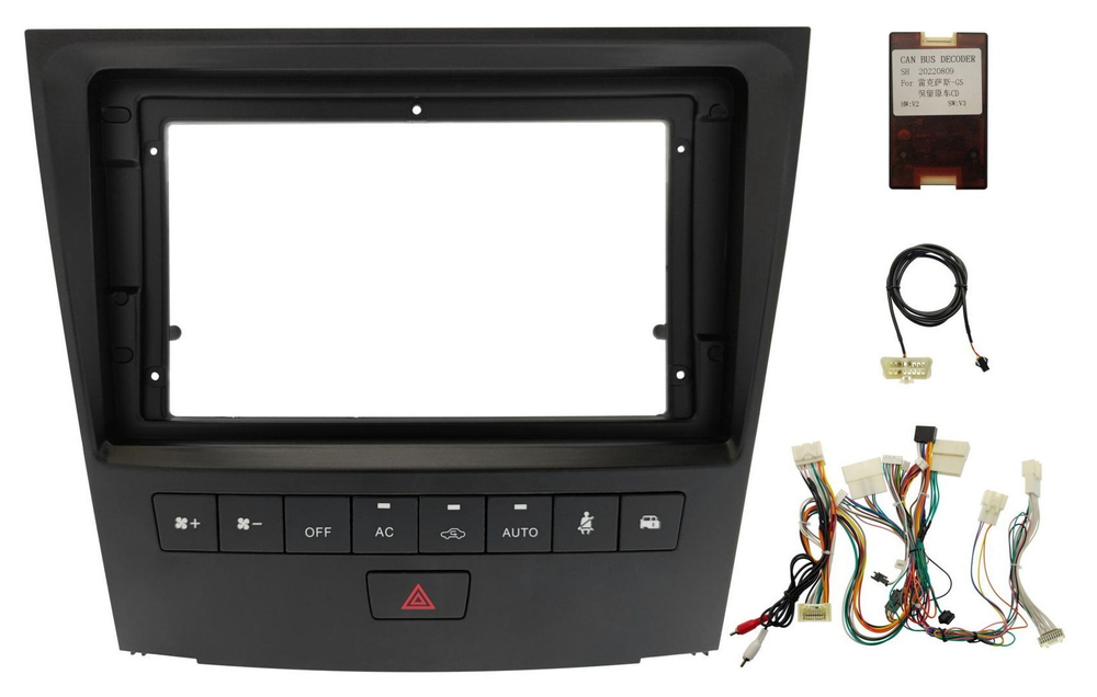 Магнитола для Lexus GS III 2005-2012 - Carmedia OL-9564 QLed, Android 13, TS20, CarPlay, SIM-слот