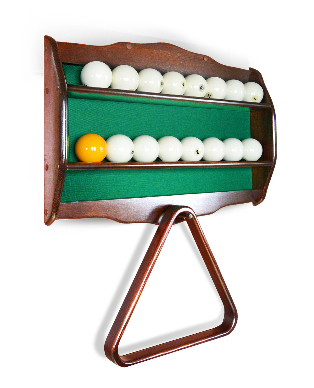 Полка П-2 сосна (№4,Euro Pro 50 ш1.98м Yellow green)