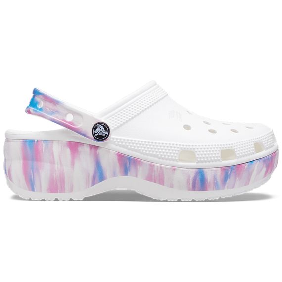 Crocs Classic Clog 'White Purple'