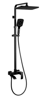 44161-C Душевая система (ЧЕРНЫЙ) GANZER (5/1шт)