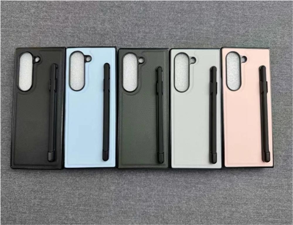 Накладка Leather Fiber для Samsung Z FLIP 6