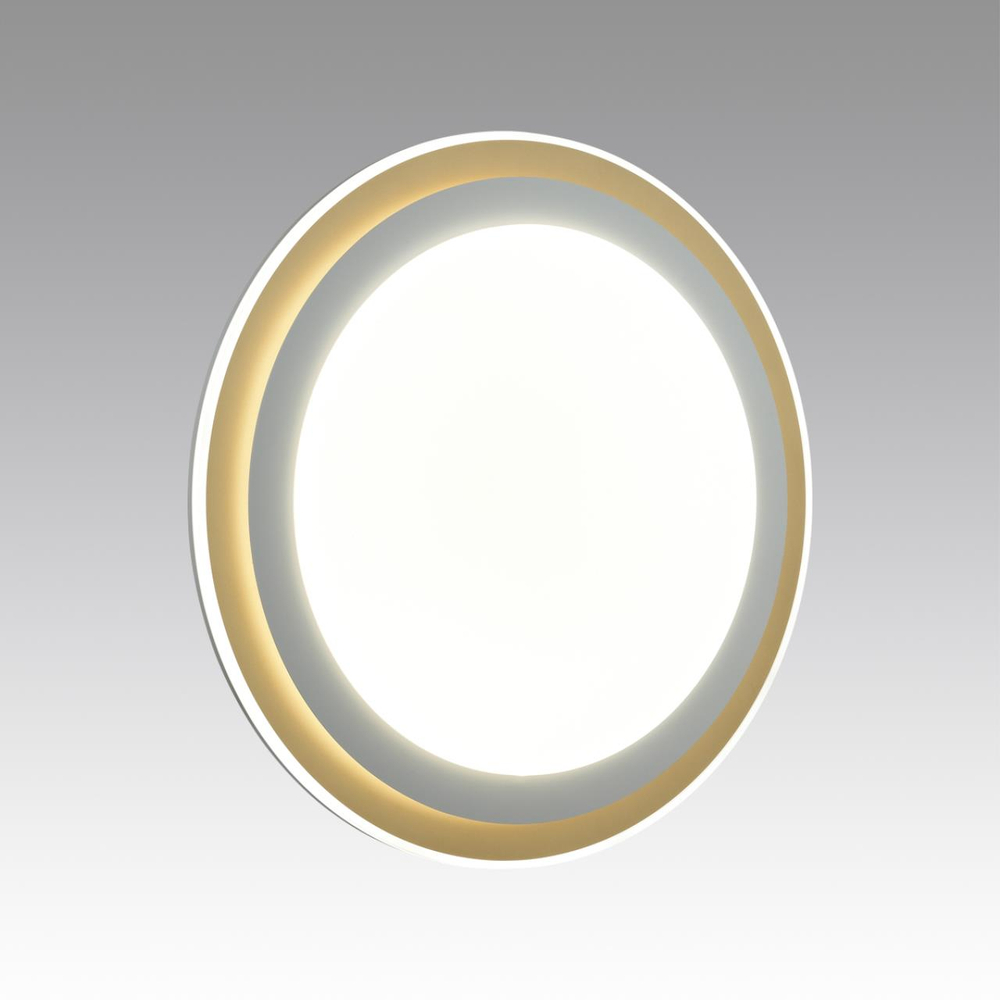 7630/DL PALE SN 151 Светильник пластик/золотистый LED 48Вт 3000-6300K D410 IP43 пульт ДУ SETTA