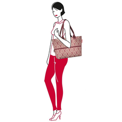Сумка shopper e1 diamonds rouge