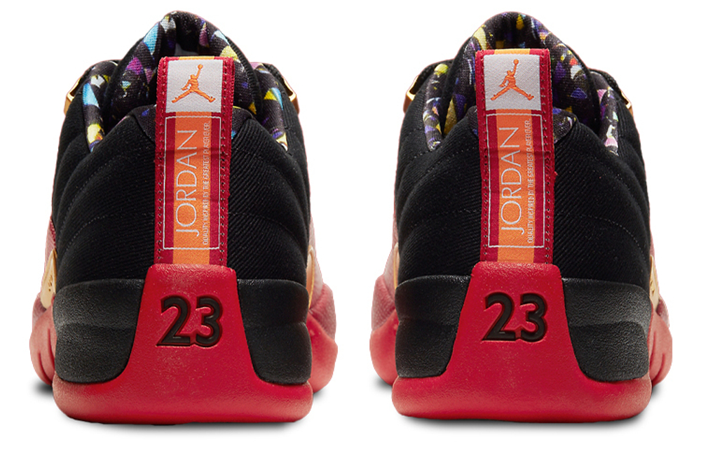 Кроссовки Jordan Air Jordan 12 Retro Low Se "Black And Metallic Gold"