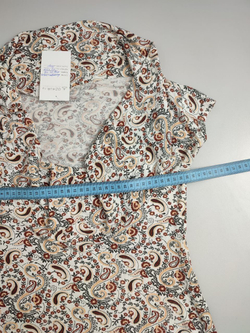 Блузка с принтом 44-46 размер