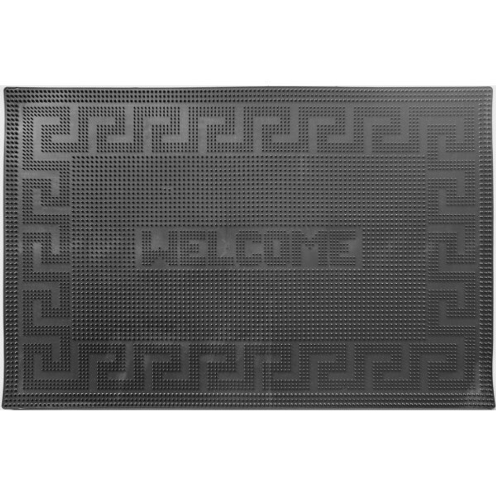 Коврик напольный из ПВХ PIN MAT Welcome, 40х60см 1-3 шт. Черный
