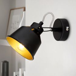 Светильник настенно-потолочный спот Rivoli Evelyn 7064-701 1 х Е14 40 Вт поворотный | Споты-Подсветки