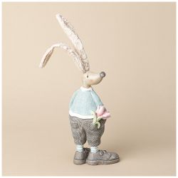 ФИГУРКА ДЕКОРАТИВНАЯ КРОЛИК 8.5X7X28 СМ