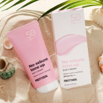 Матирующий солнцезащитный крем Pretty Skin No Sebum Tone Up Sun Cream SPF50+PA+++