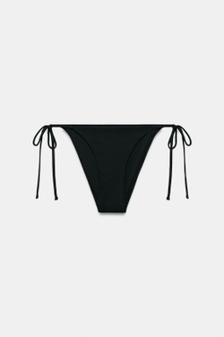 ZARA ПЛАВКИ-БИКИНИ НА ЗАВЯЗКАХ, ЧЕРНЫЙ