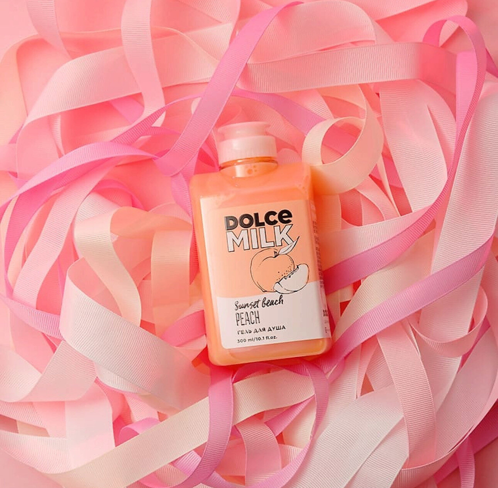 DOLCE MILK Гель для душа «Персик на пляже»