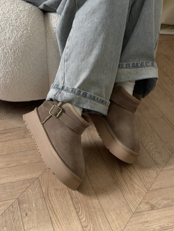 Угги из натуральной замши