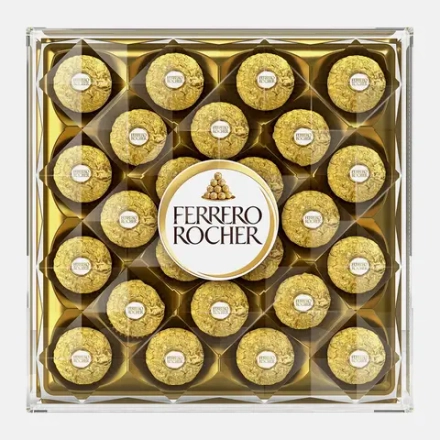 Конфеты хрустящие из молочного шоколада Ferrero Rocher 300г