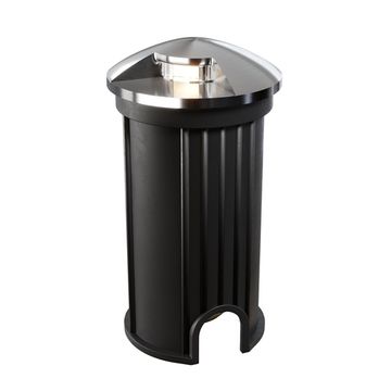 Встраиваемый светильник 1Вт 3000K O044DL-L1S3K серебро Flash Outdoor Мaytoni