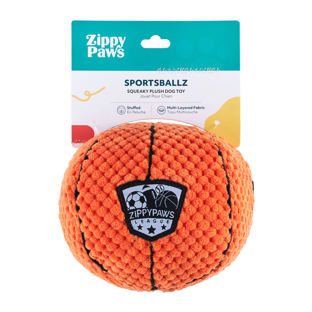 Игрушка SportsBallz Баскетбольный мяч ZippyPaws