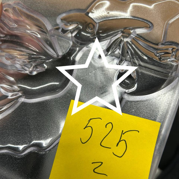 525-у | Форма для шоколадных изделий (275*135 мм)