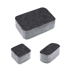 Тротуарная плитка КЛАССИКО - Стоунмикс Черный, комплект из 3 видов плит