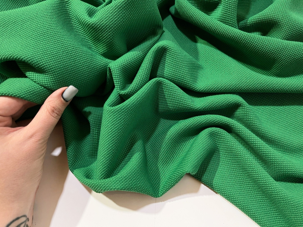 БЕНЕТТОН - Футер жаккард ПИКЕ (1388 Маша) УЦЕНКА!