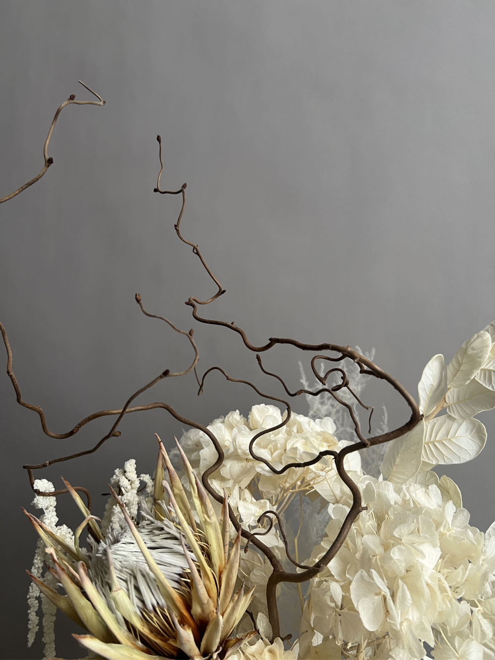 Композиция в кашпо Артик Айс