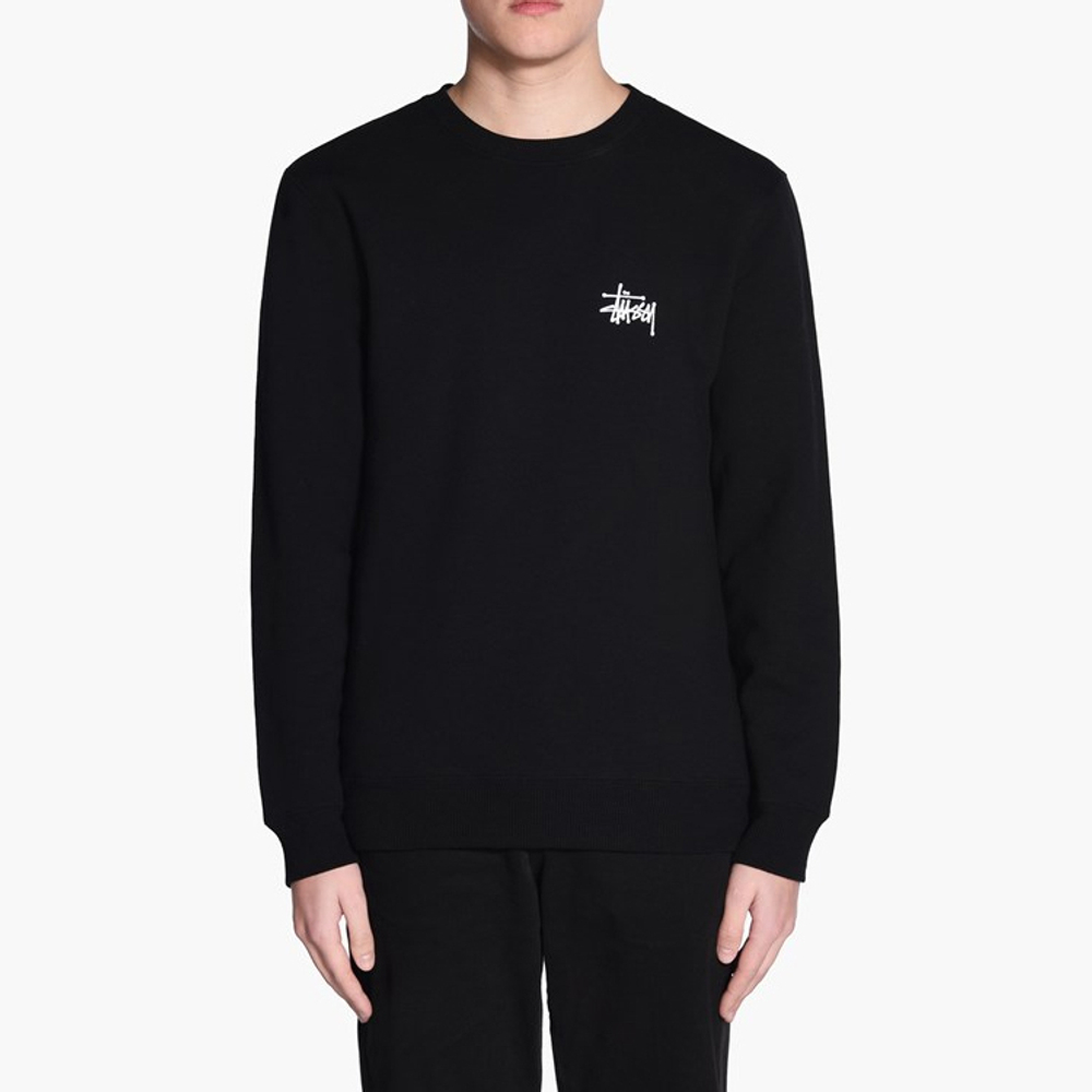 Толстовки Stussy Basic Crew hoodie, 1914143