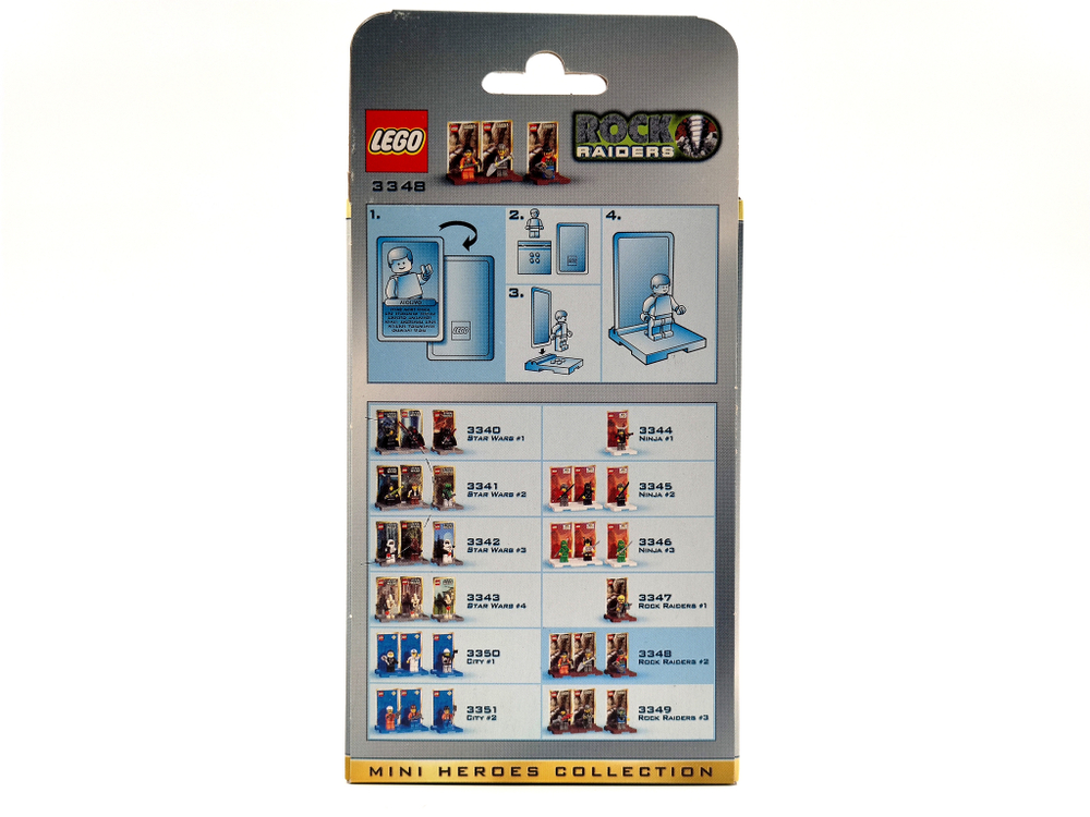 Конструктор LEGO 3348 Коллекция мини-героев: Рок Райдерс 2