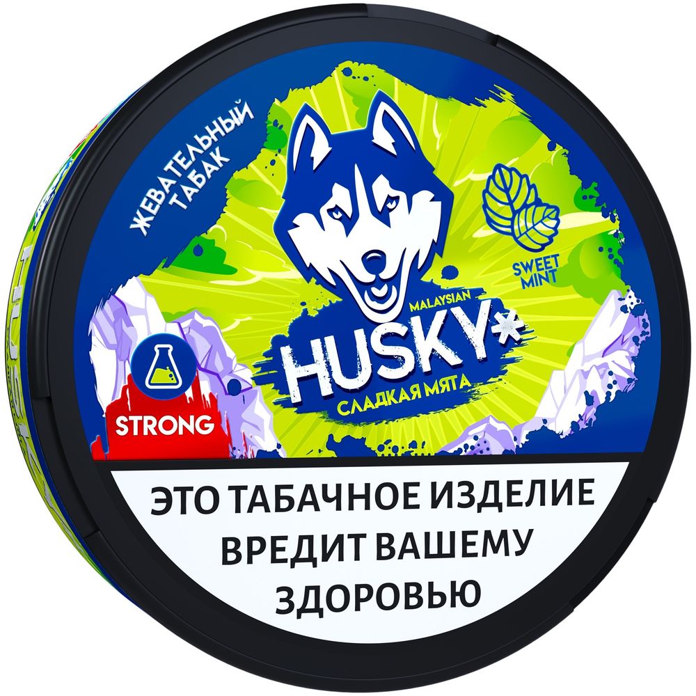 Жевательный табак Husky Strong - Sweet Mint