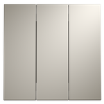 Клавиши для выключателя/переключателя трехклавишного, S70 (кашемир)