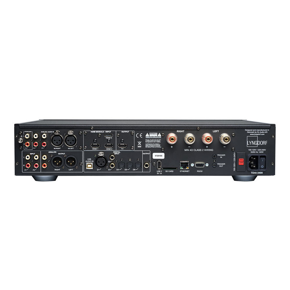 Интегральный усилитель Lyngdorf TDAI-3400