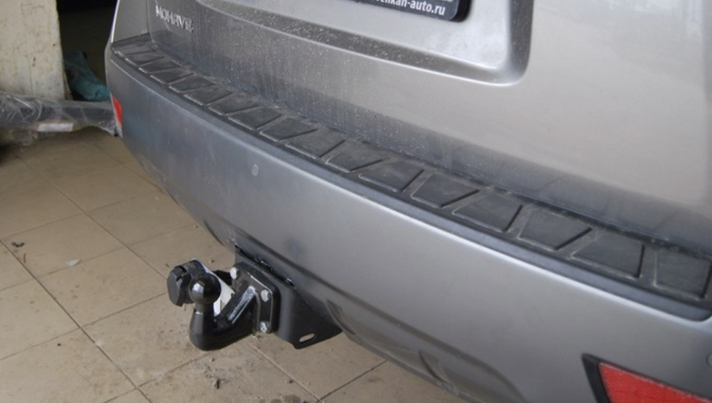 Фаркоп на Kia Mohave 2009-2016. Необходима подрезка бампера. Тип шара: A. Нагрузки: 1500/75 кг, KI 21