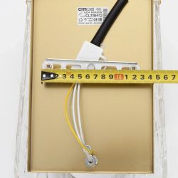 Citilux TALLA CL318412 Бра хрустальное Золото