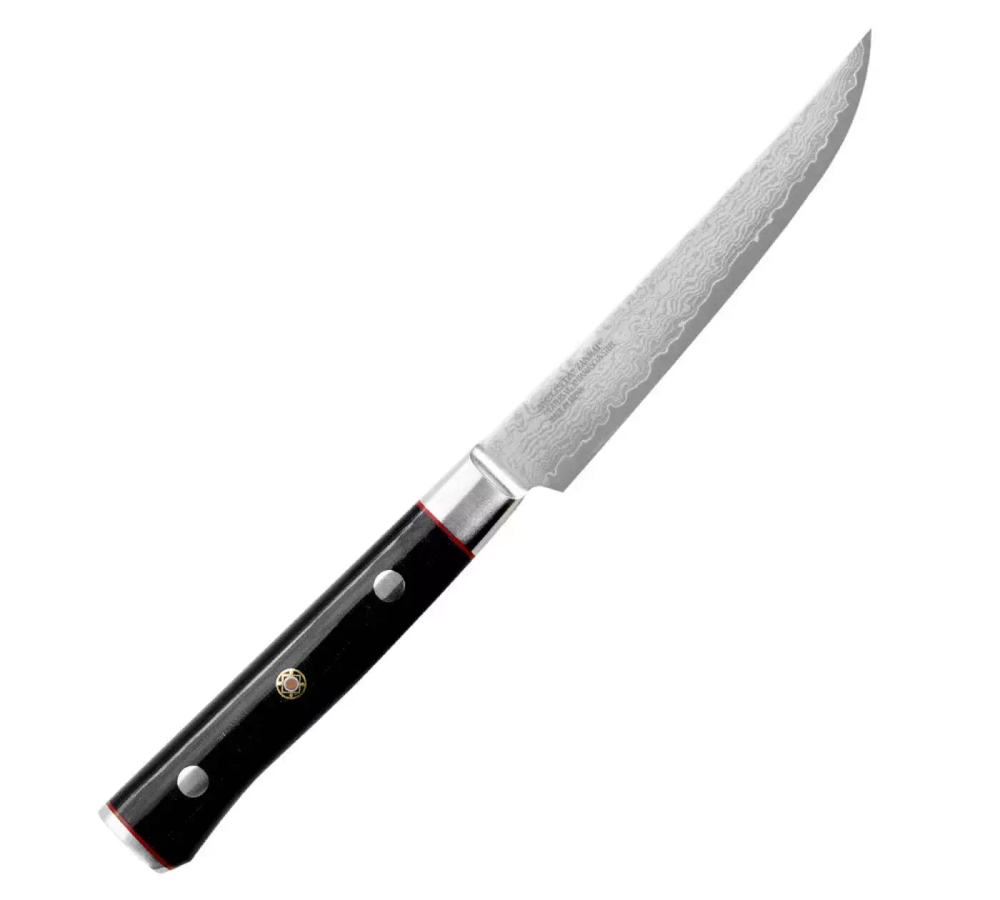 Mcusta Zanmai - Нож Zanmai Pro Zebra 11,5 см для стейков / артикул   HFZ-8020D  / GTIN 4964496963200