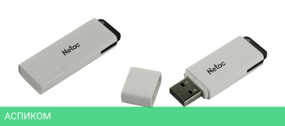 USB Flash-накопитель Netac U185 64GB (NT03U185N-064G-20WH)