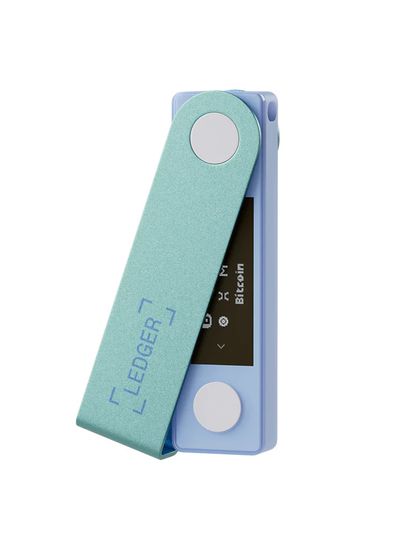 Аппаратный криптокошелек Ledger Nano X Pastel Green