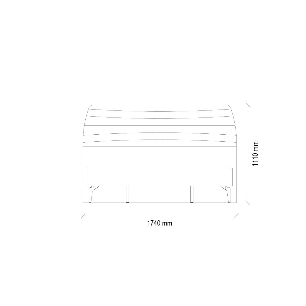 Изголовье (160x200 см) ENZA HOME CORDELL EH57719